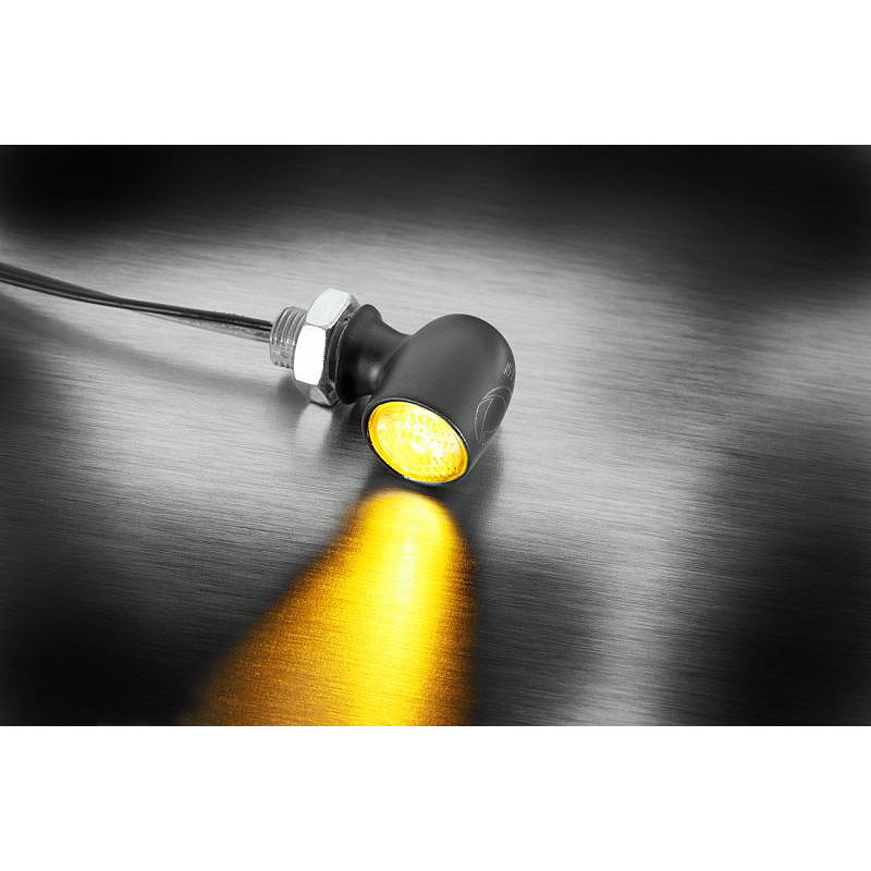 Kellermann-LED Blinker M5 Spot® schwarz, klarglas-5753481020000110