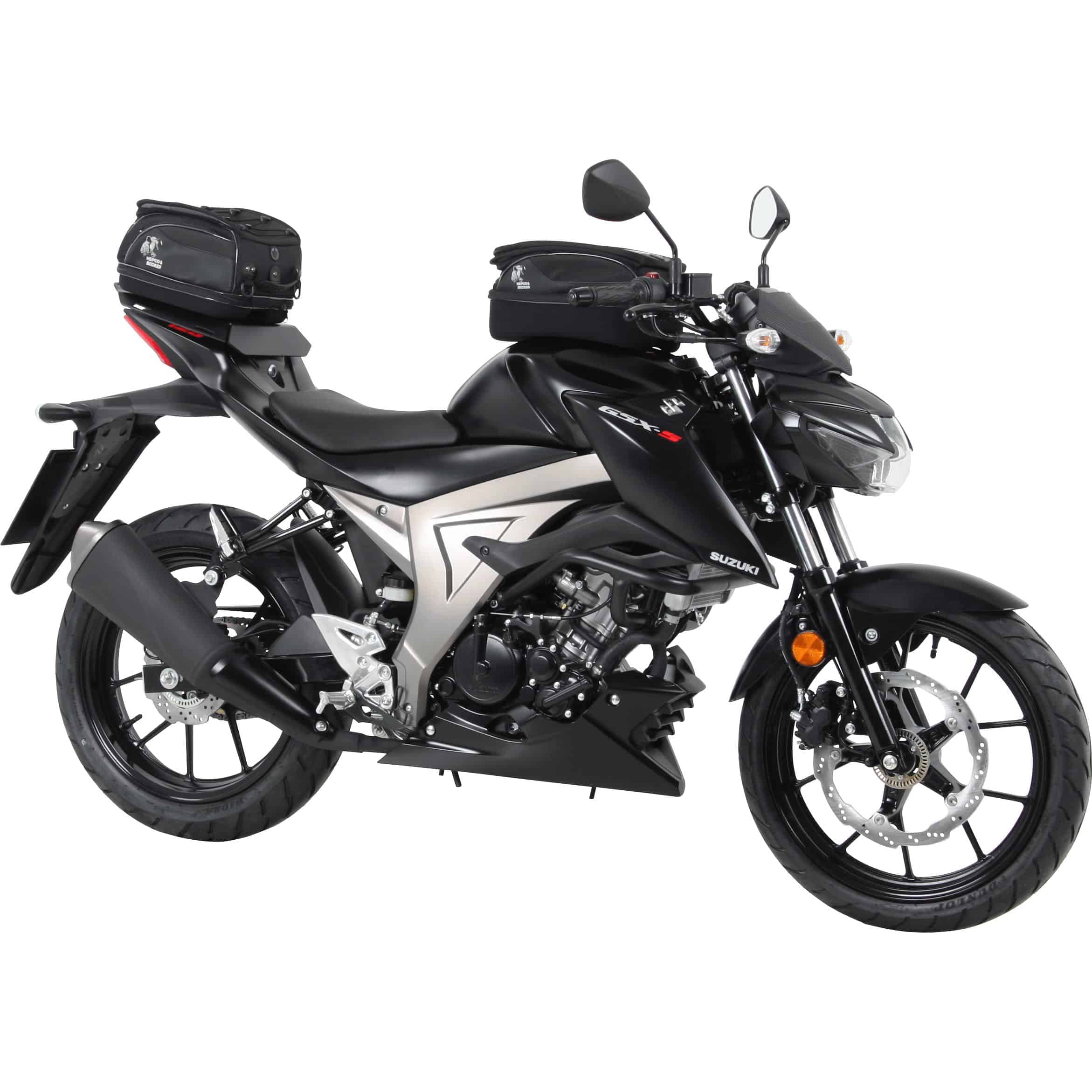 Hepco & Becker Sportrack schwarz für Suzuki GSX-S 125 - Motorradzubehör - Motorradgepäck