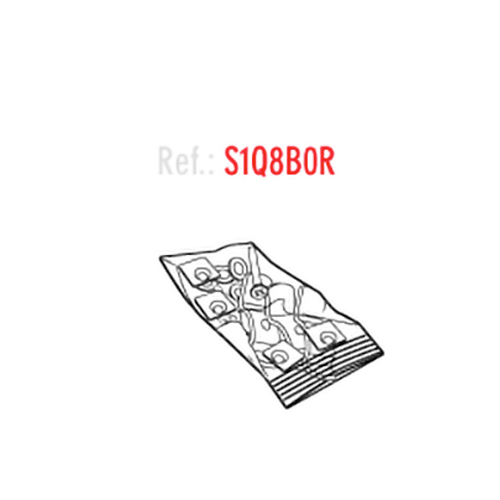 Shad ricambio S1Q8BOR set viti per bauletto quad