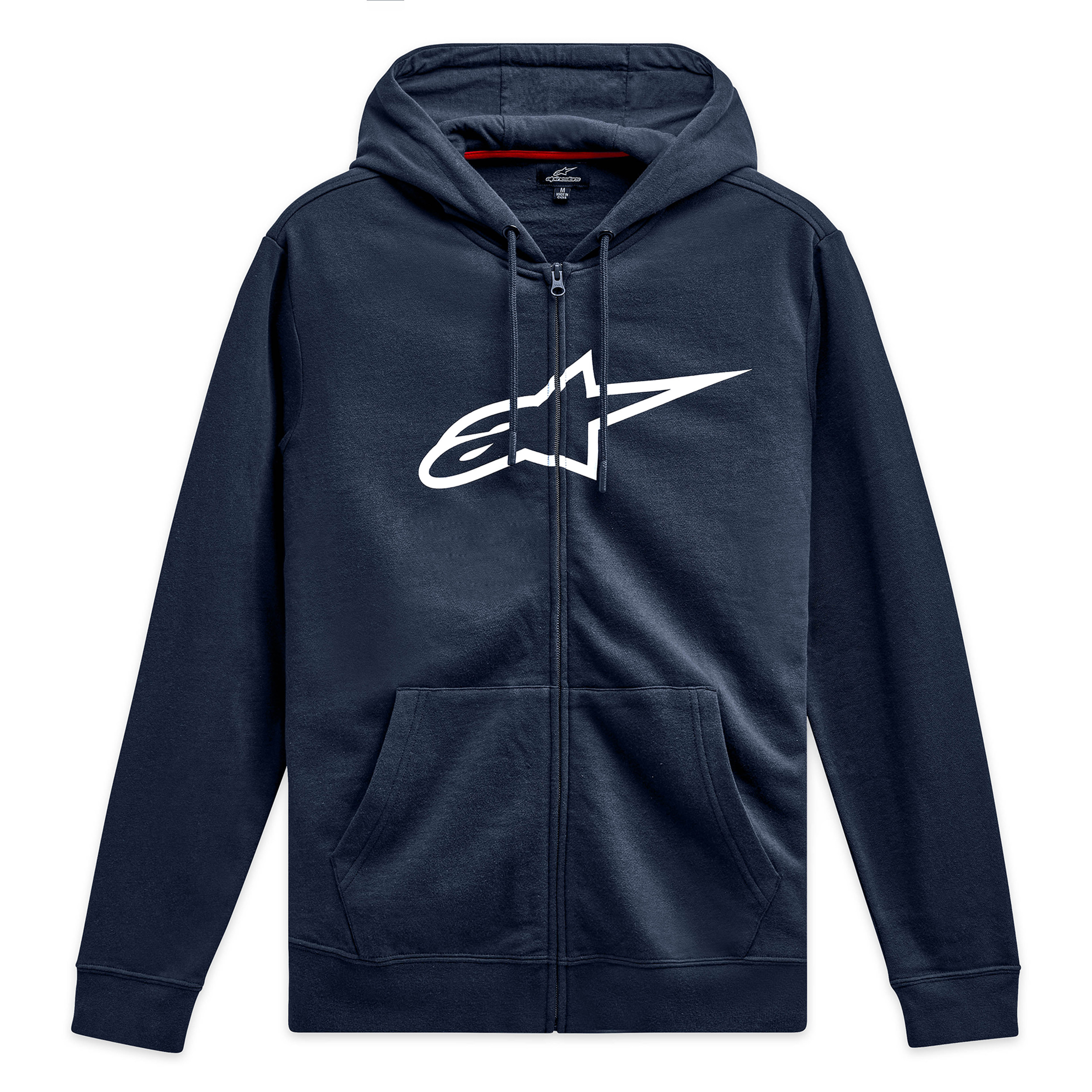 Alpinestars-Ageless V3 Zip Hoodie blau/weiß XL-0001821003140011