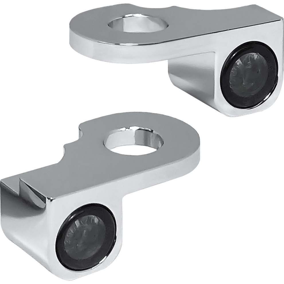 HeinzBikes LED Blinker/Positionslichtpaar Nano chrom für Touring 2021- - Motorradteile & Ersatzteile - Beleuchtung
