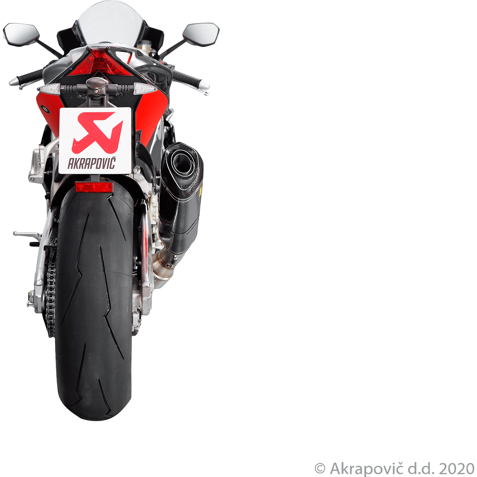 Akrapovic-Auspuffhalter Carbon-5737971000999000