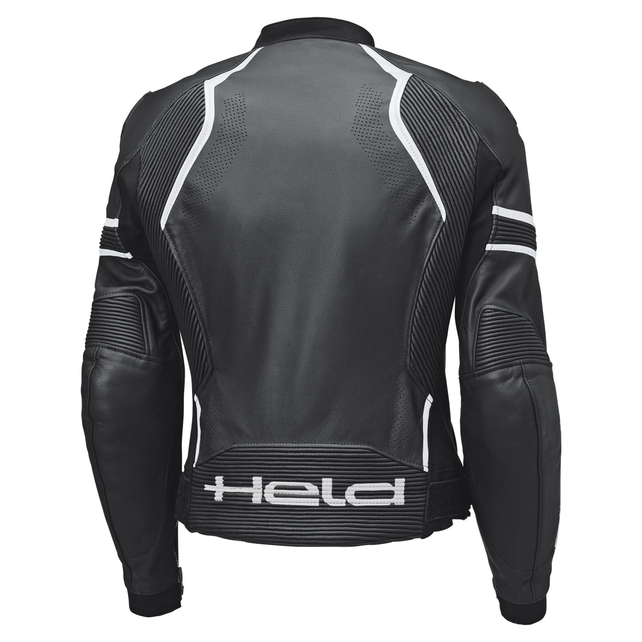 Held-Street Rocket 4 Damen Lederjacke schwarz/weiß 84 (42 lang)-0000798999031359