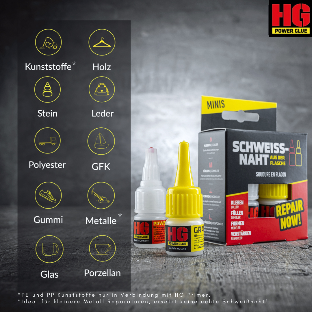 HG Powerglue-Mini Schweissnaht a. d. Flasche 5g / 10g-5750381226000210