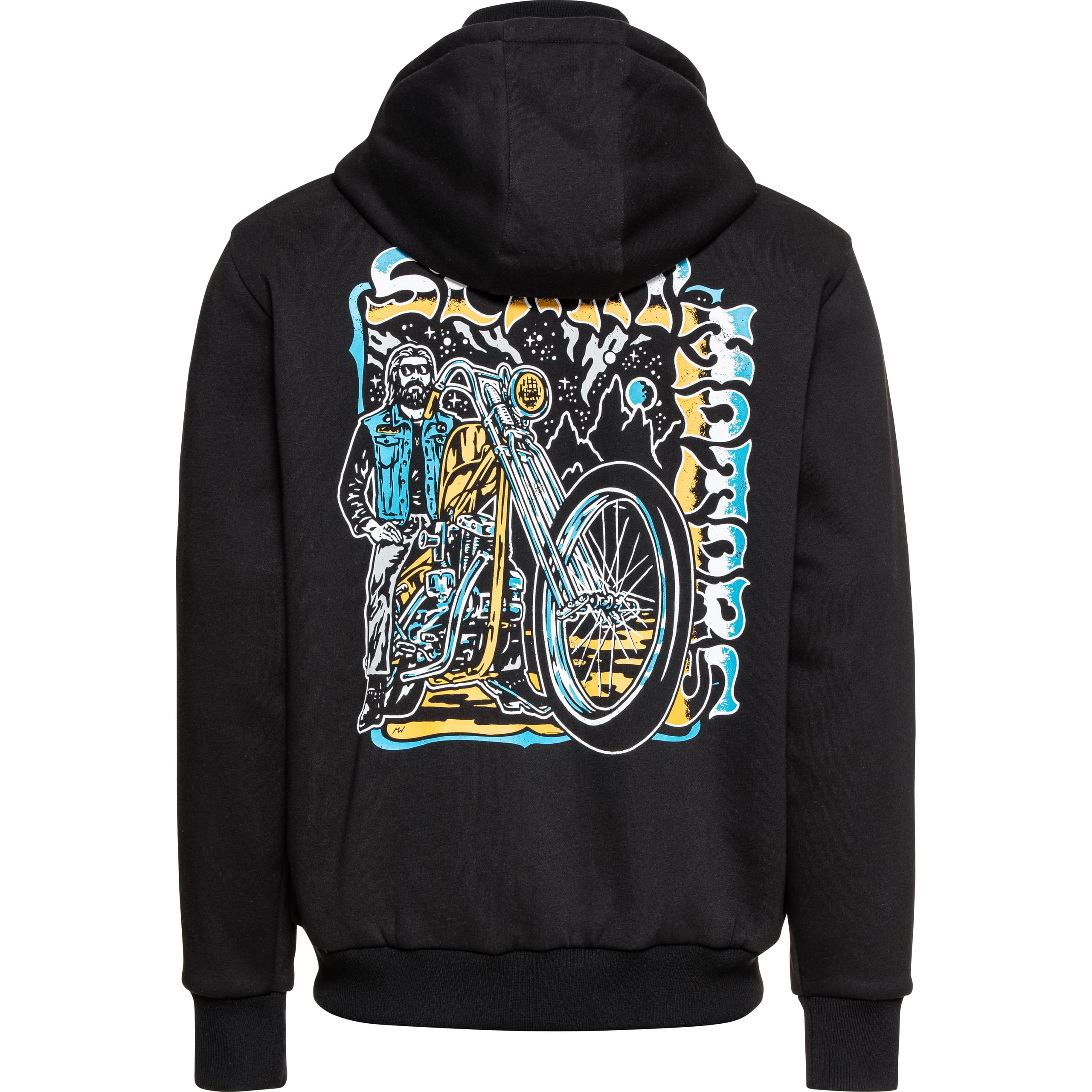 Spirit Motors-Rambling Roger Moto Hoodie schwarz-2019271999001