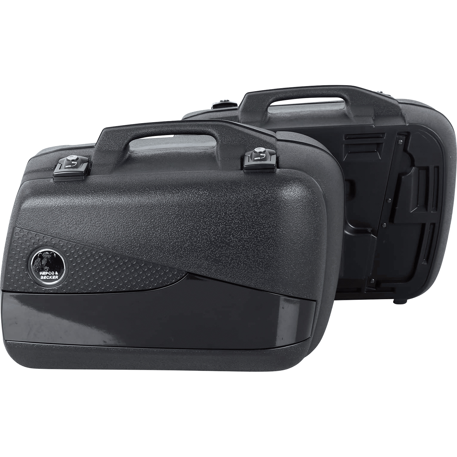 Hepco & Becker-Seitenkofferpaar Junior Flash 40 schwarz  74 Liter-5750061000000263