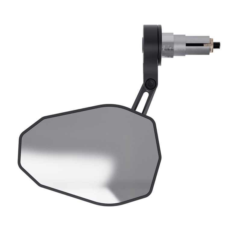 HIGHSIDER pro-Lenkerendenspiegel für 12-22mm Victory-Slim Evo kurz schwarz-0001781112000000