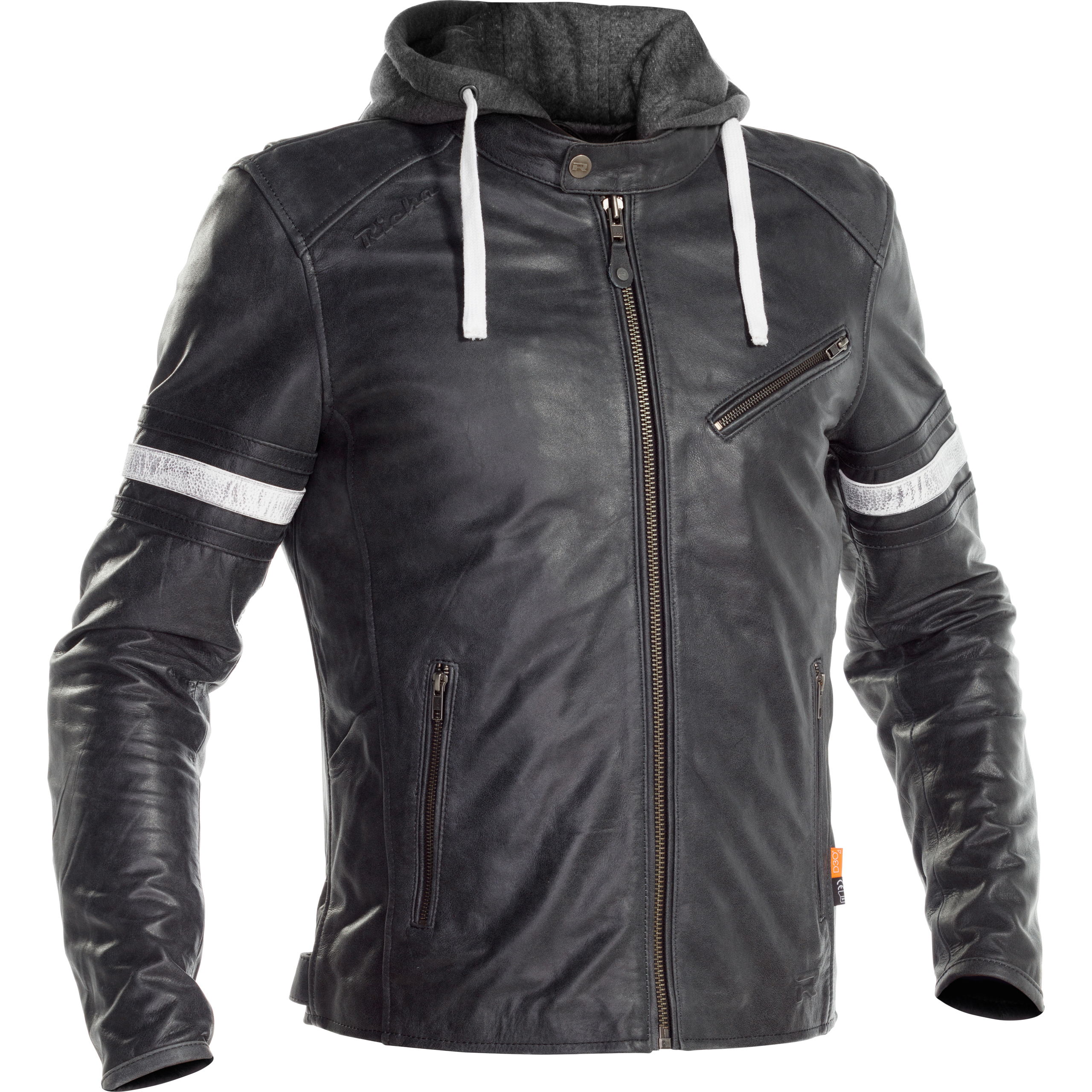 Richa Toulon 2 Lederjacke grau 50 - Motorradbekleidung - Motorradbekleidung Herren