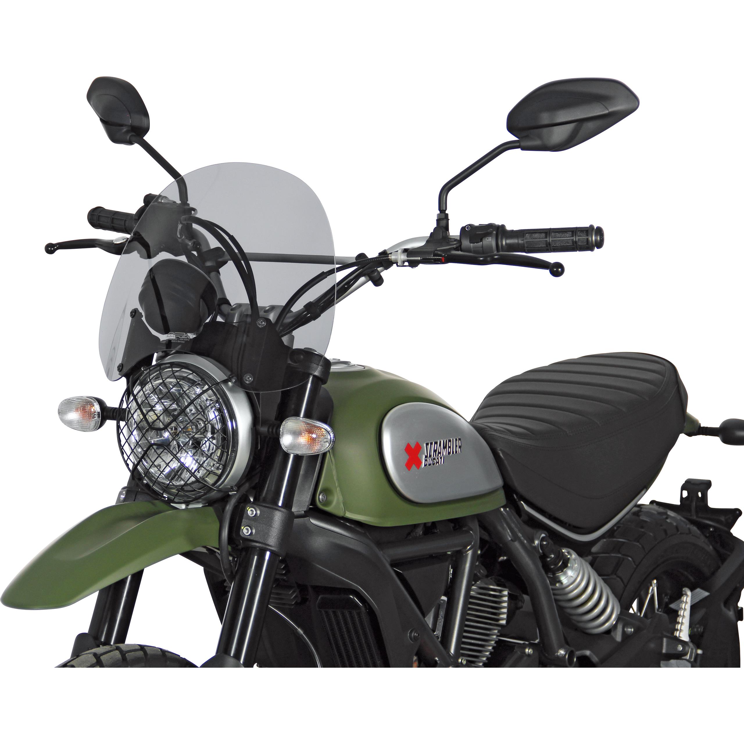 MRA Touring Screen NT tinted for Ducati Scrambler 800 2015-2018