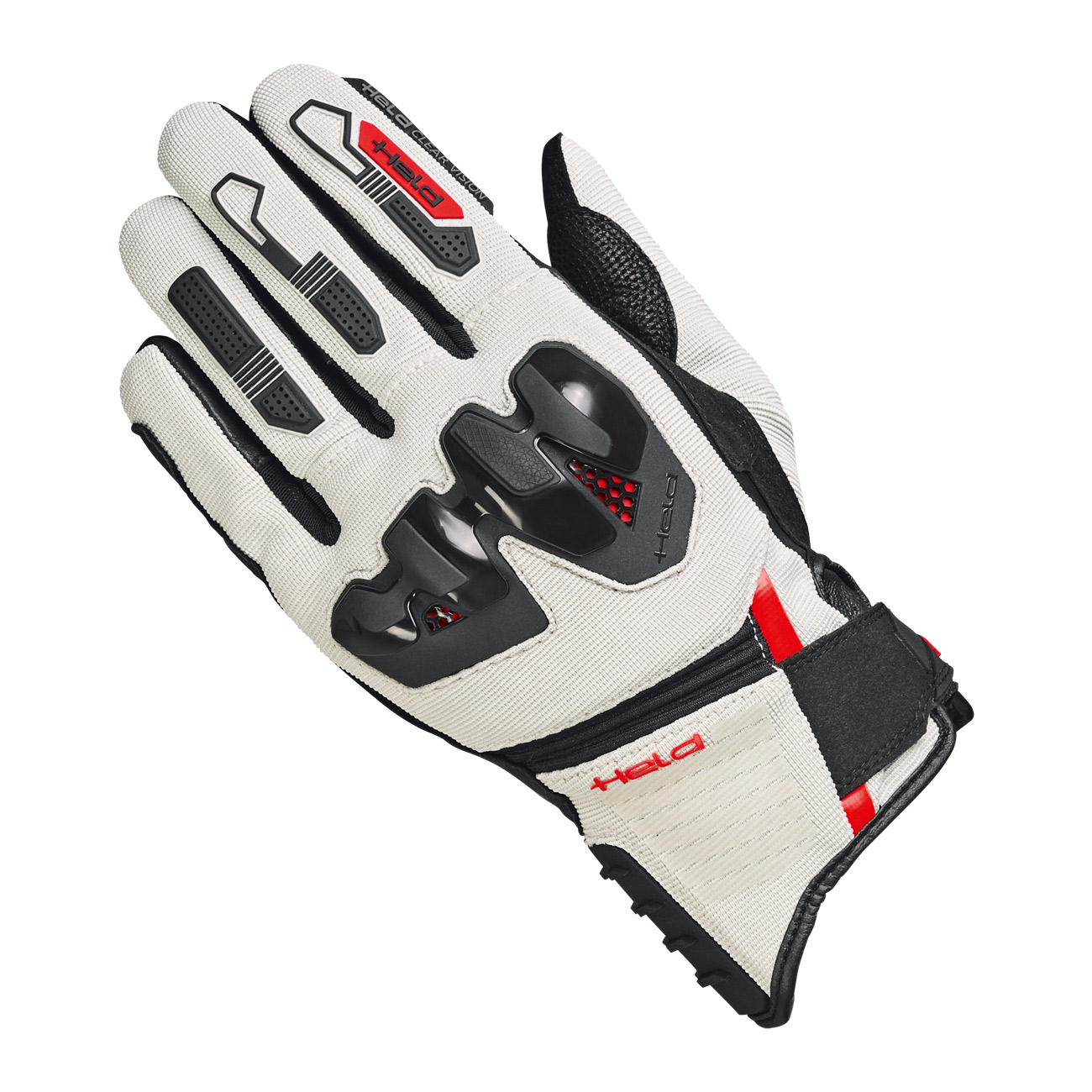 Held Sambia 2 Adventurehandschuh schwarz/grau/rot 12 - Motorradbekleidung - Motorradbekleidung Herren
