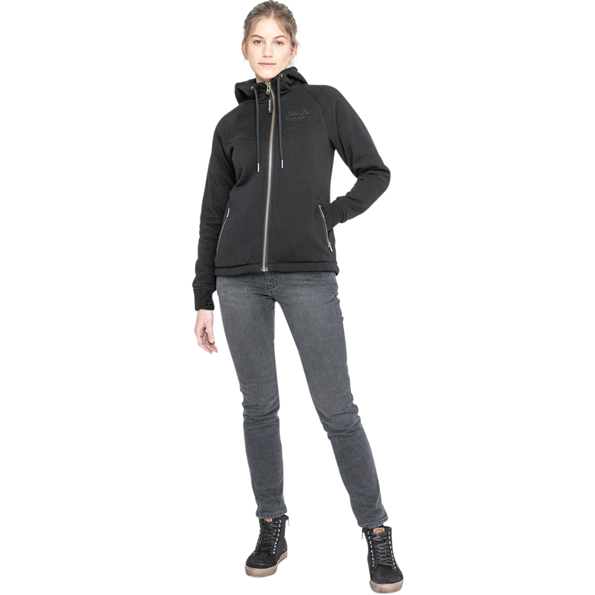John Doe-XTM Damen Hoodie V2.0 schwarz XS-2017391999001107