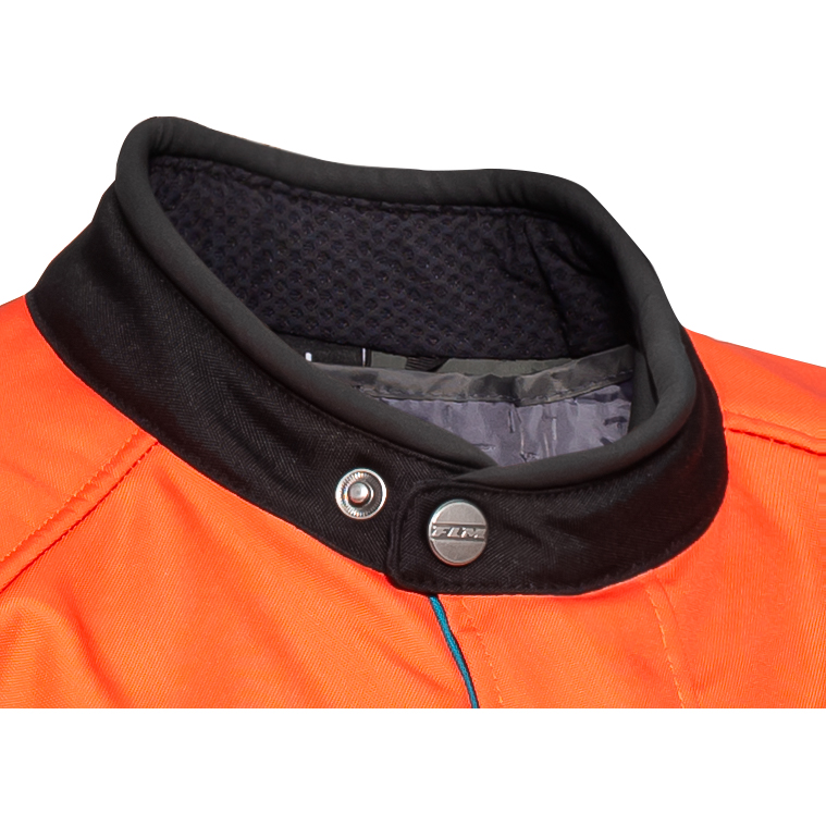 FLM-Traction Textiljacke petrol/orange M-2016601999005009