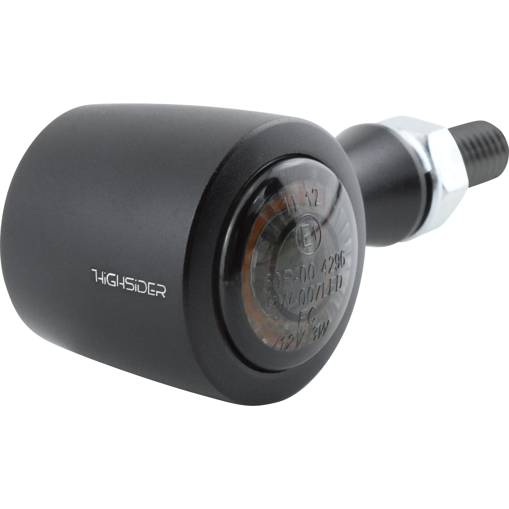 Highsider-LED Blinkerpaar Enterprise-EP1 M8 Ø30mm schwarz/rot-5734841020001212