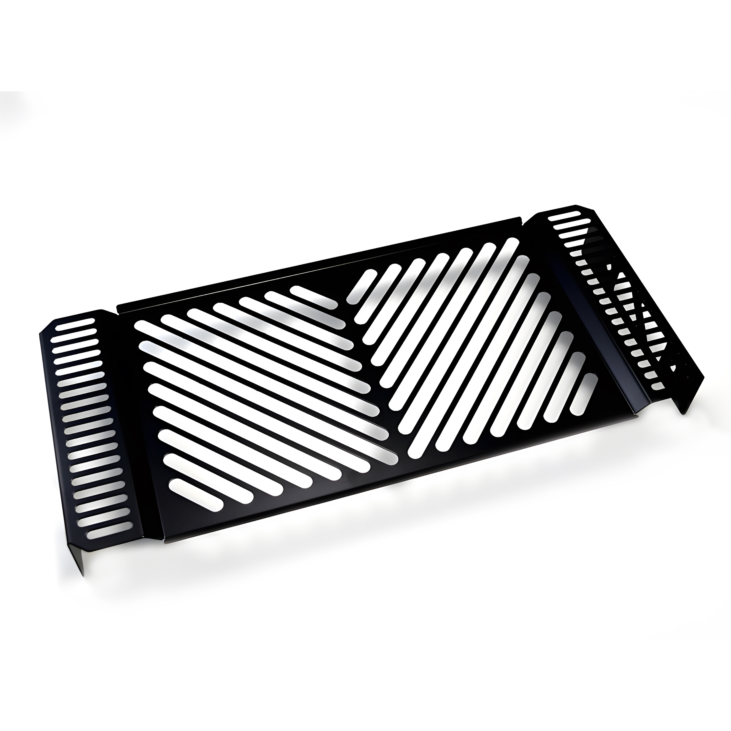 Zieger Kühlerabdeckung Clean schwarz für CB 600 F Hornet 2003-2006 - Motorradteile & Ersatzteile - Verkleidungen & Abdeckungen