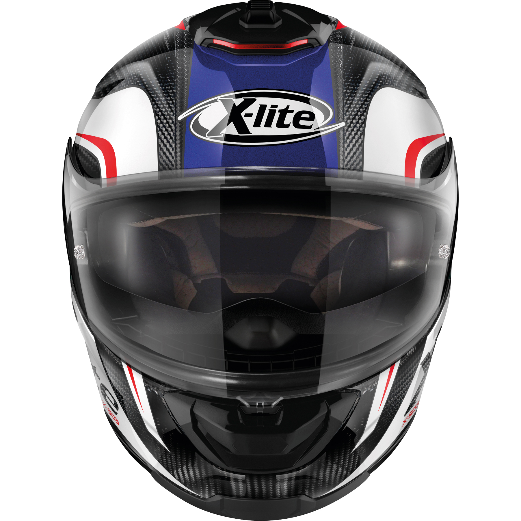 X-Lite-X-903 n-com Ultra Carbon Maven red/white/blue #42-4603551999056