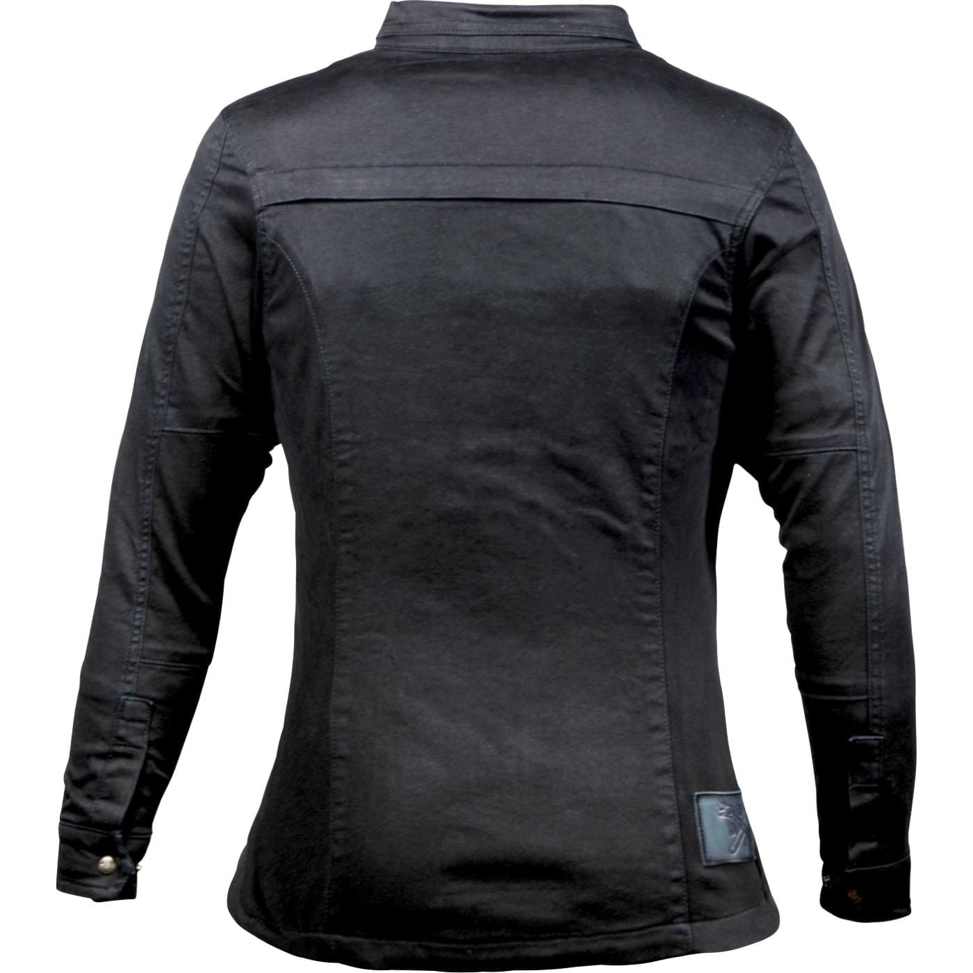 John Doe-Damen Motoshirt Hemd schwarz XS-2013821999001107