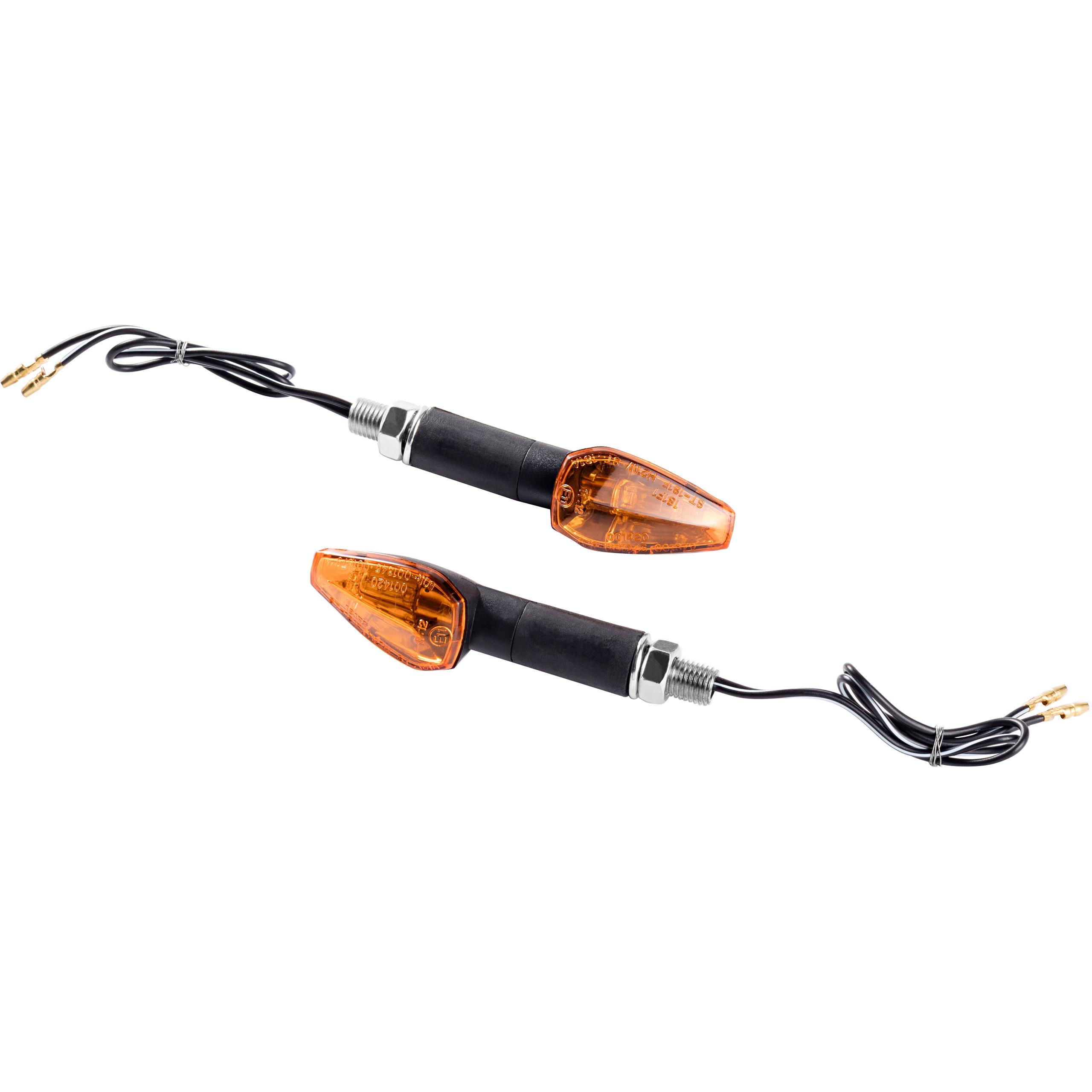 HIGHSIDER smart-Blinkerpaar Peak 12V/H21 M10 lang, schwarz-5565501021000323