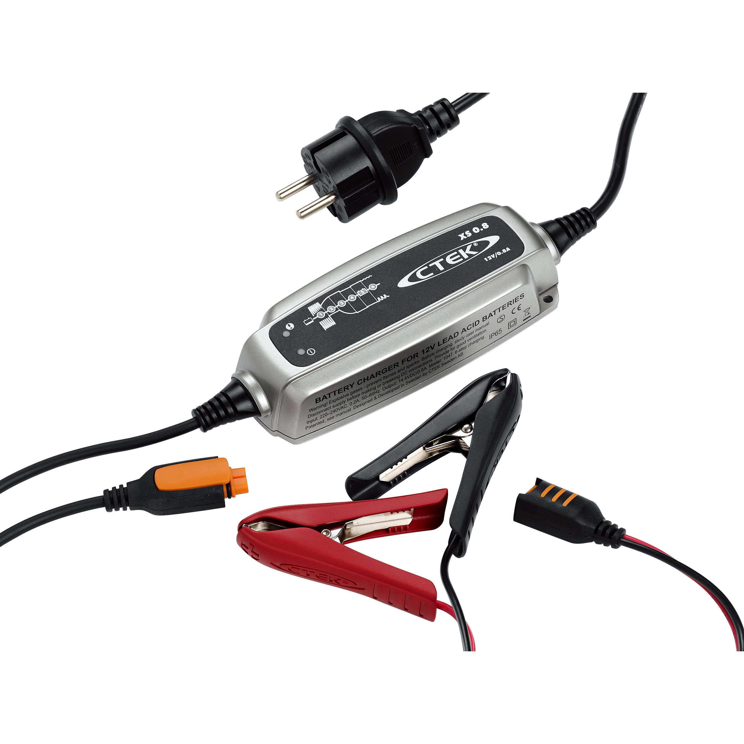 CTEK-Batterieladegerät XS 0.8 EU, 12V 800mA, für Blei-Säure-5652501184000390