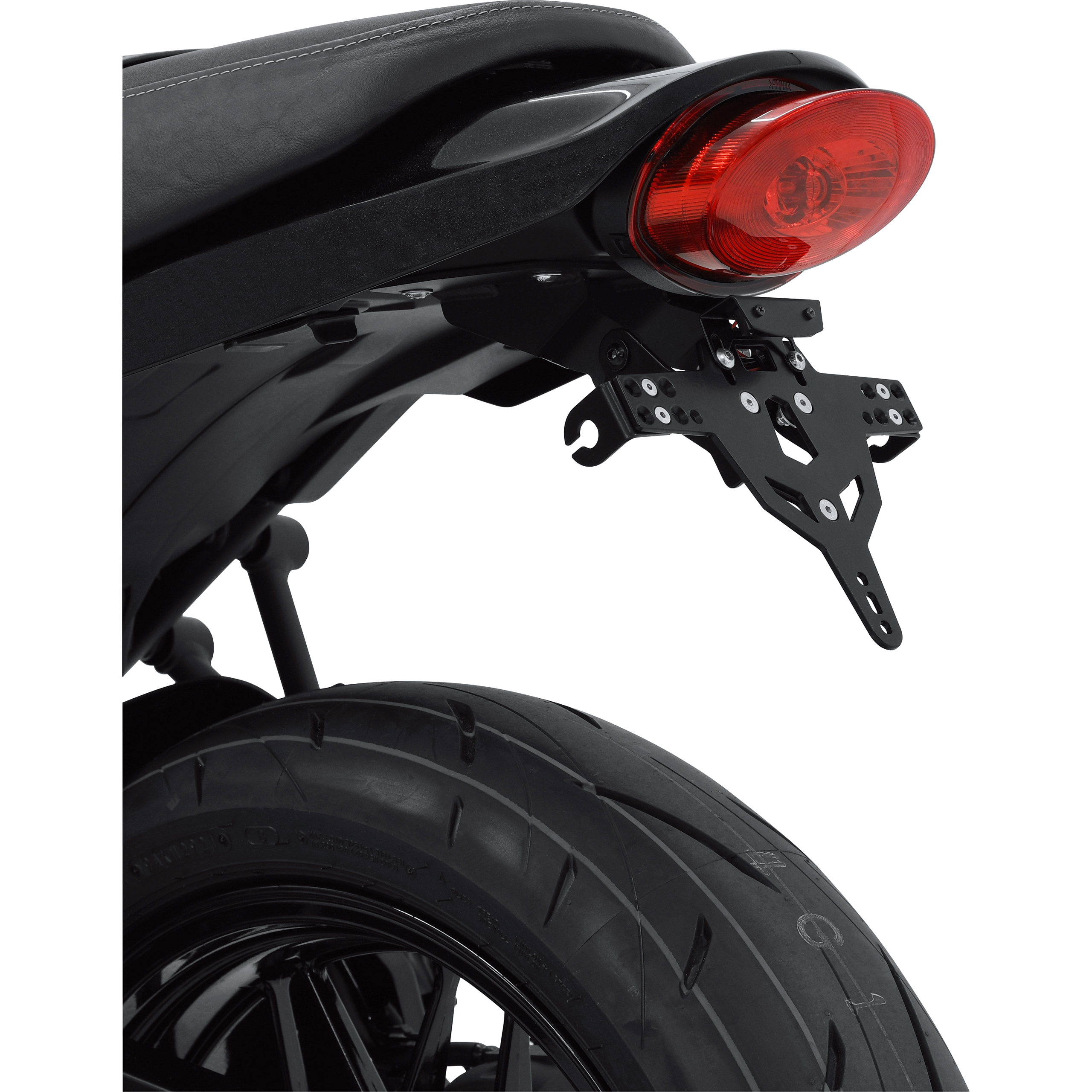 Zieger Kennzeichenhalter Pro Schweiz für Kawasaki Z 650 RS - Motorradteile & Ersatzteile - Anbauteile