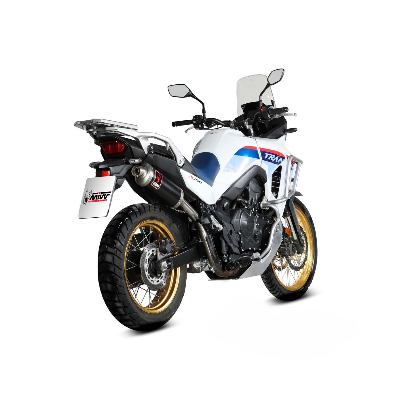 MIVV-Auspuff Dakar schwarz für Honda XL 750 Transalp-0000222003028002