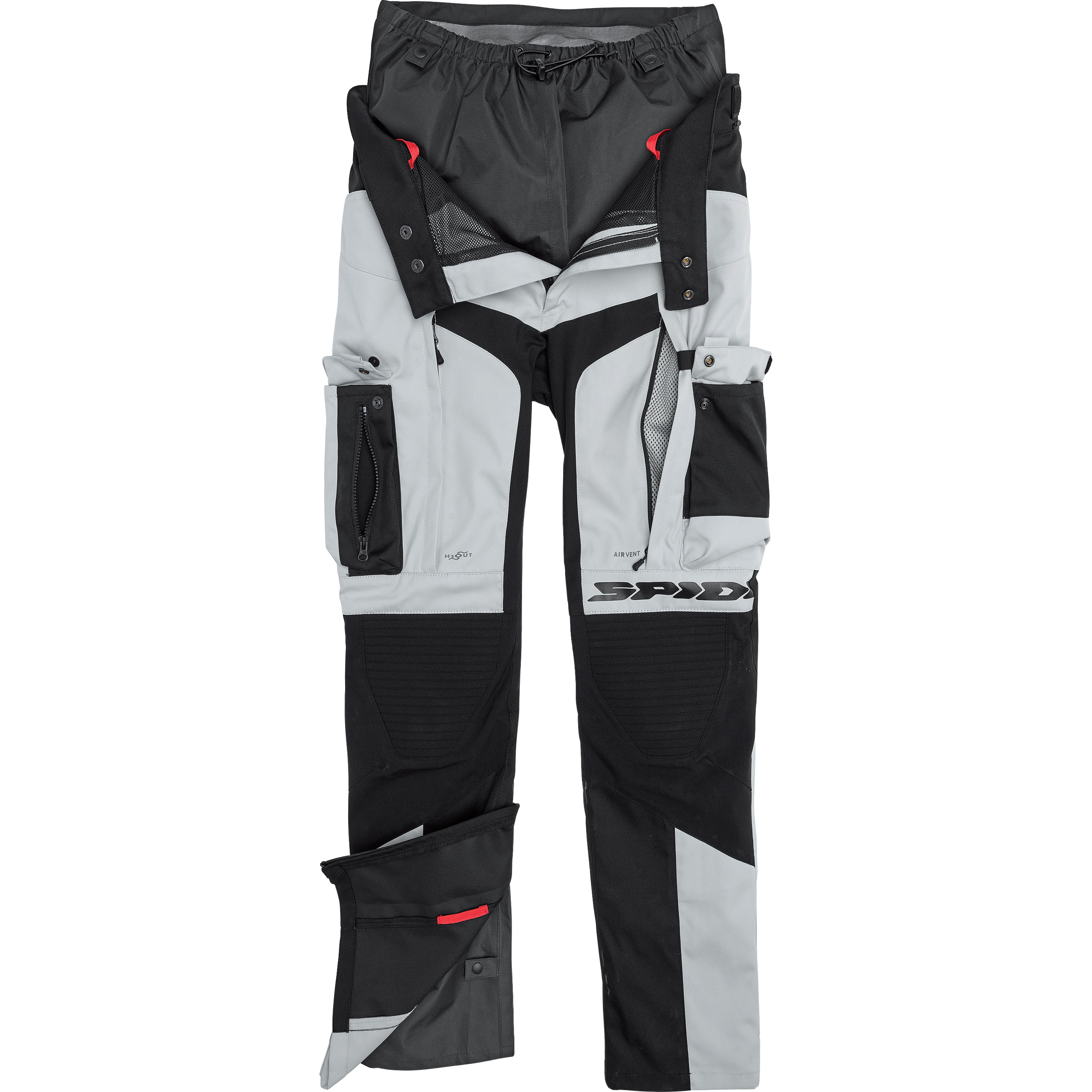 SPIDI-Allroad H2Out Textilhose schwarz/ice L-2107891003003010