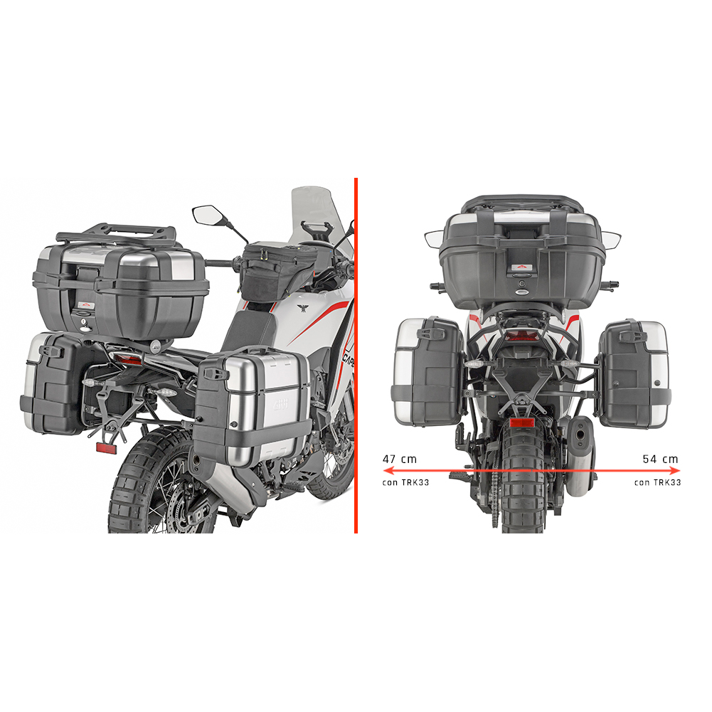 Givi Seitenträger Monokey® PLO9352MK für Moto Morini X-Cape 700 - Motorradzubehör - Motorradgepäck