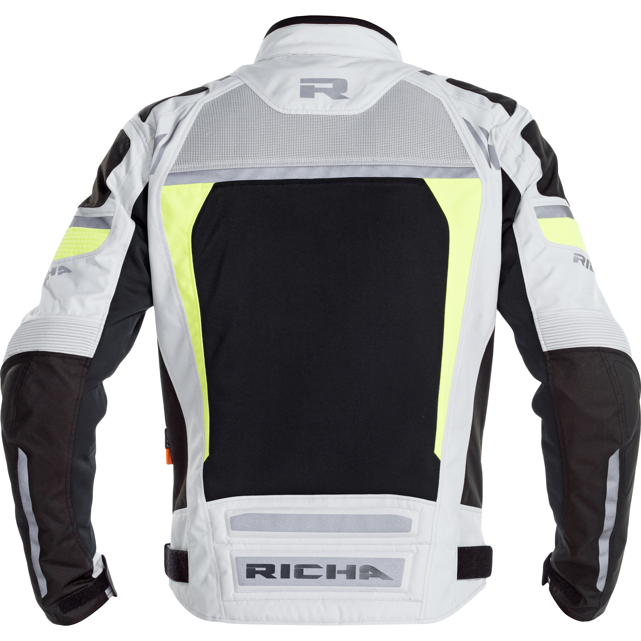 Richa-Airstorm WP Textiljacke grau/fluogelb XXL-2016251999005012