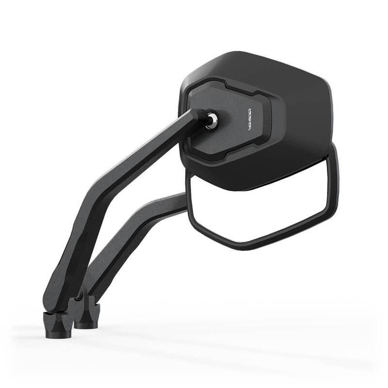 HIGHSIDER pro Lenkerspiegelpaar M10x1,25R/L Esagano-RS schwarz - Motorradteile & Ersatzteile - Motorradspiegel