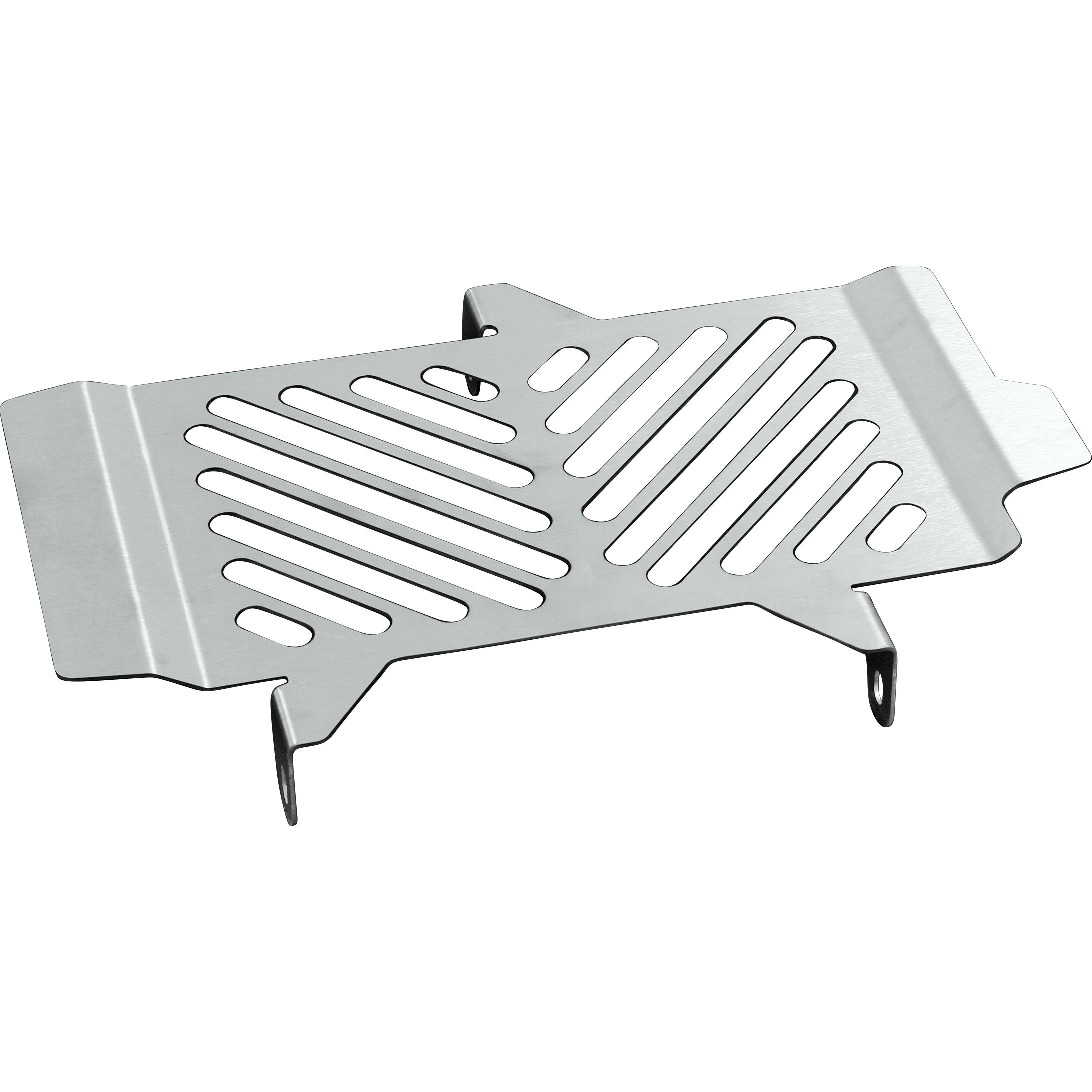 Zieger Kühlerabdeckung Clean silber für Zontes ZT 125 U 2020- - Motorradteile & Ersatzteile - Verkleidungen & Abdeckungen