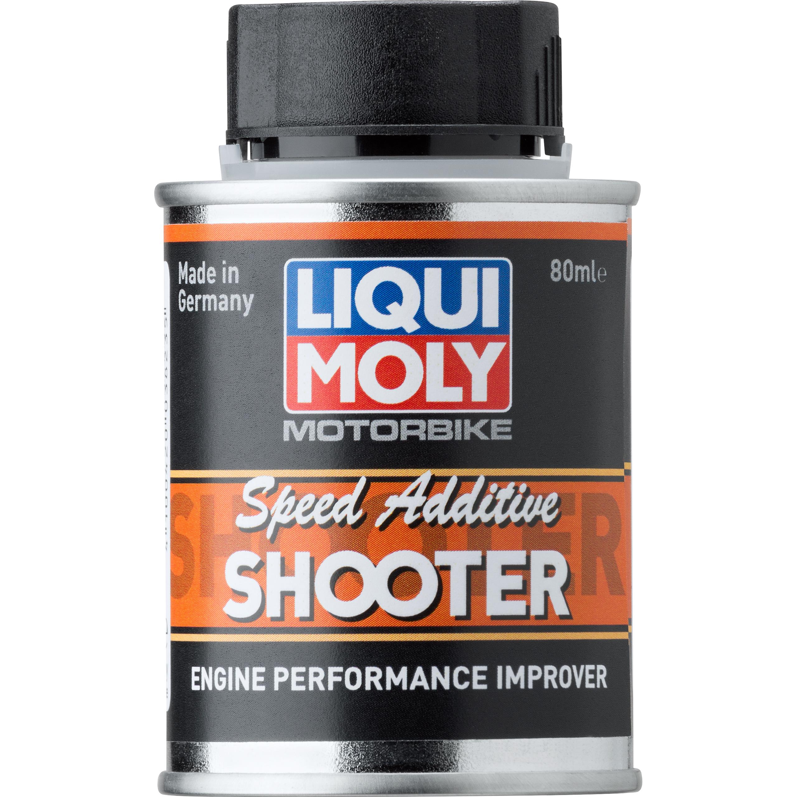 Liqui Moly Benzinzusatz Motorbike Speed Additive Shooter 80ml - Motorradzubehör - Öle & Schmiermittel