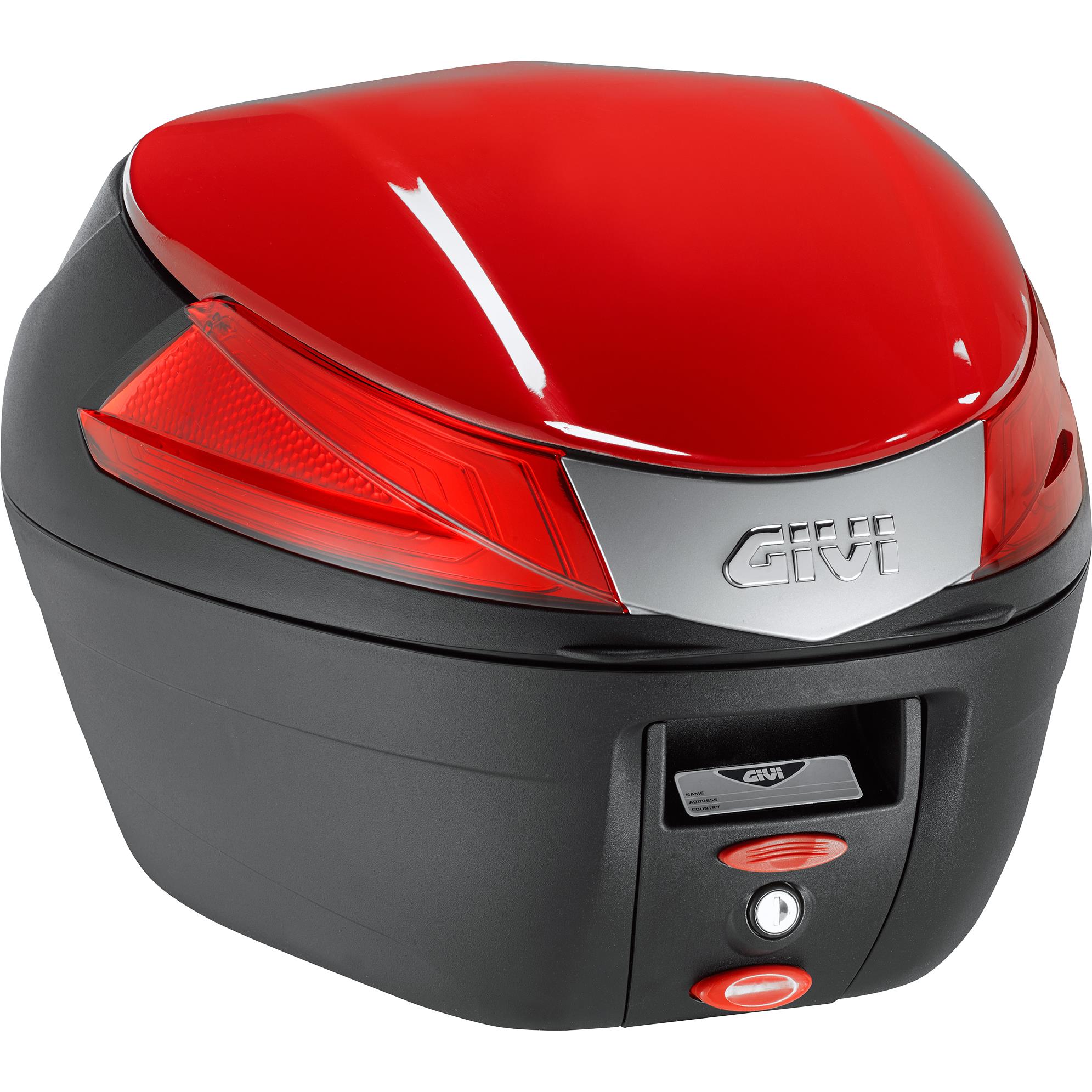 Givi Deckelcover C34R300 rot für B34 - Motorradzubehör - Motorradgepäck