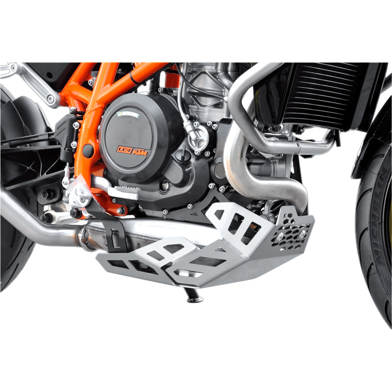 Zieger Motorschutz Alu silber für KTM Duke 690 2012- - Motorradteile & Ersatzteile - Verkleidungen & Abdeckungen