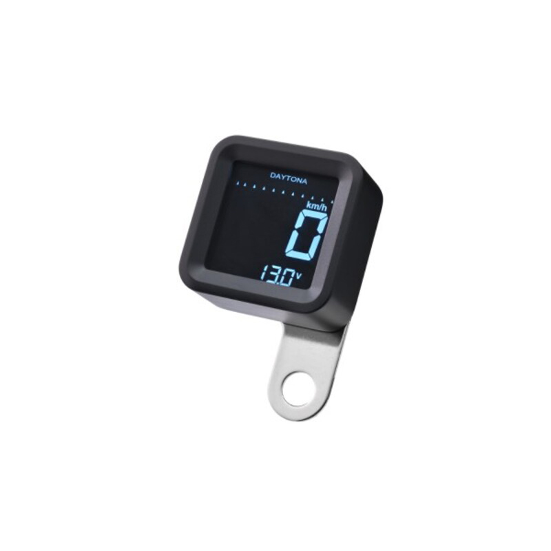 Daytona Tacho/Drehzahlmesser Cube LCD 50x50x25mm - Motorradteile & Ersatzteile - Tacho & Instrumente