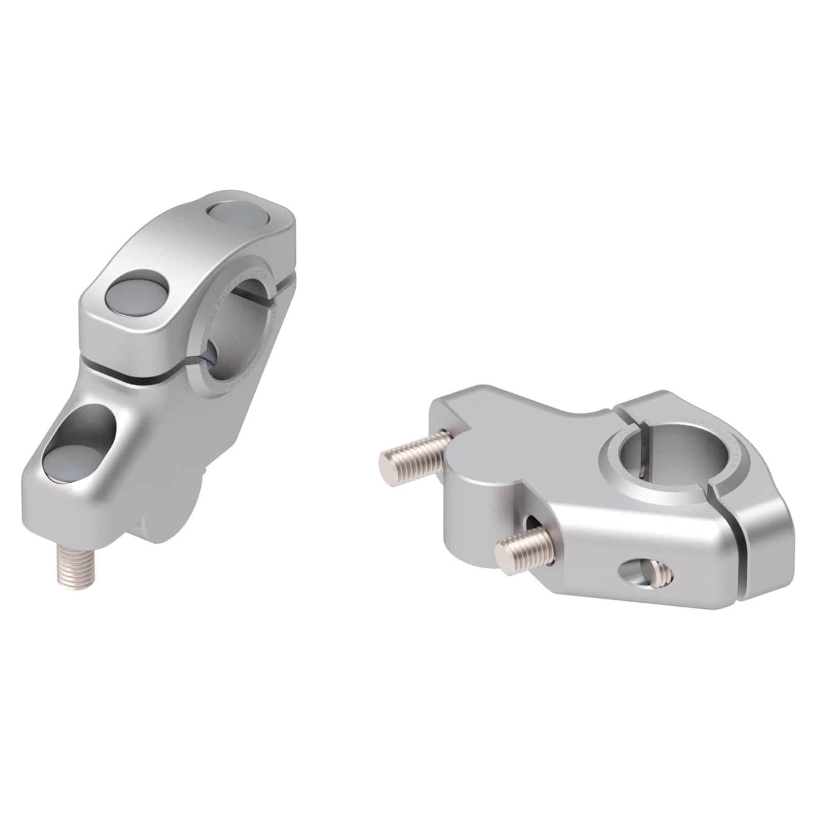 Hepco & Becker Lenkerverlegung 30/21mm silber für Honda CB 1000 R 2008-2010 - Motorradteile & Ersatzteile - Lenker, Griffe & Hebel