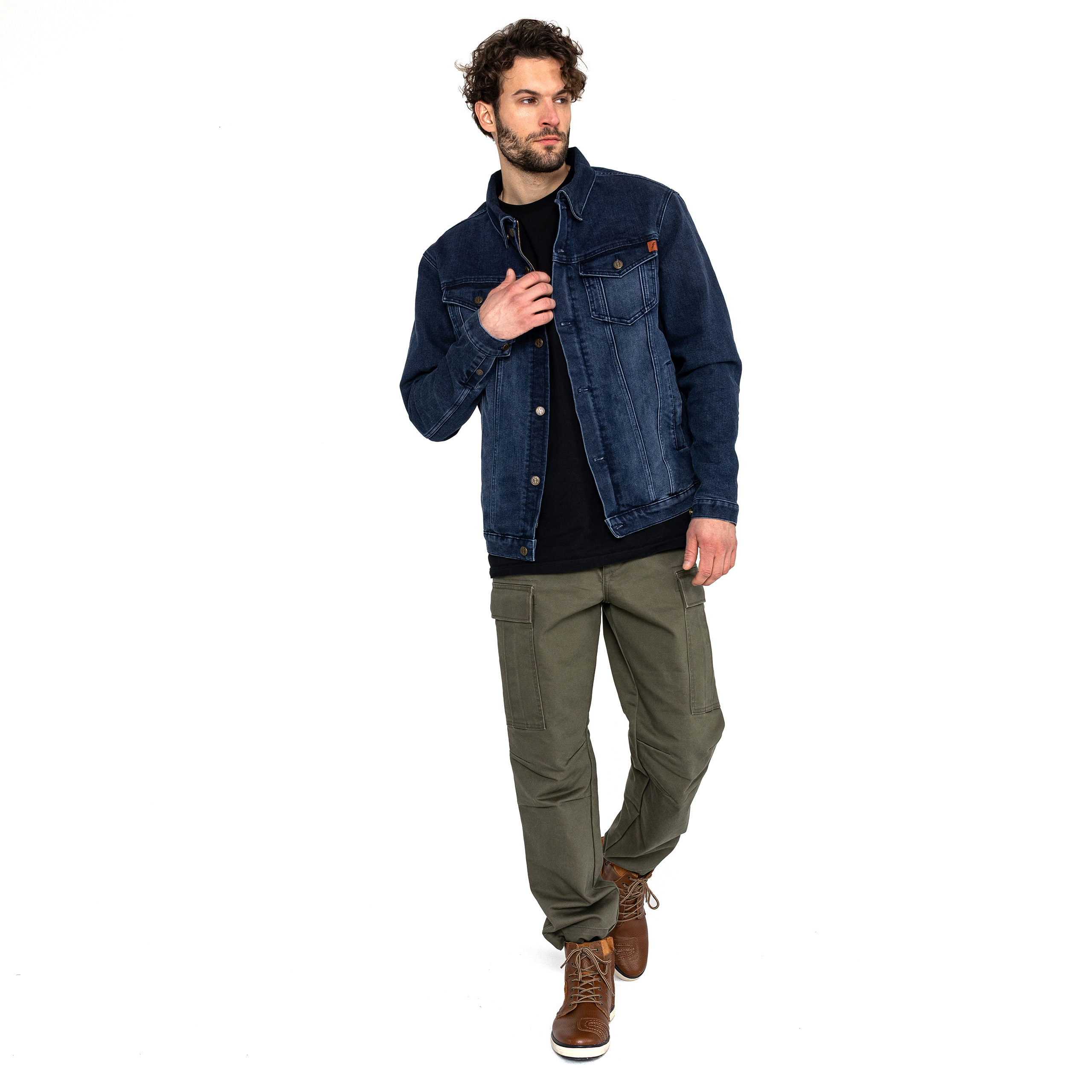 John Doe-Maverick Textiljacke indigo-1000191999037