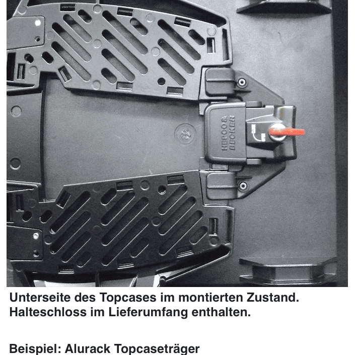 Hepco & Becker-Topcase Journey 42  40 Liter schwarz/titan-7013351000000050