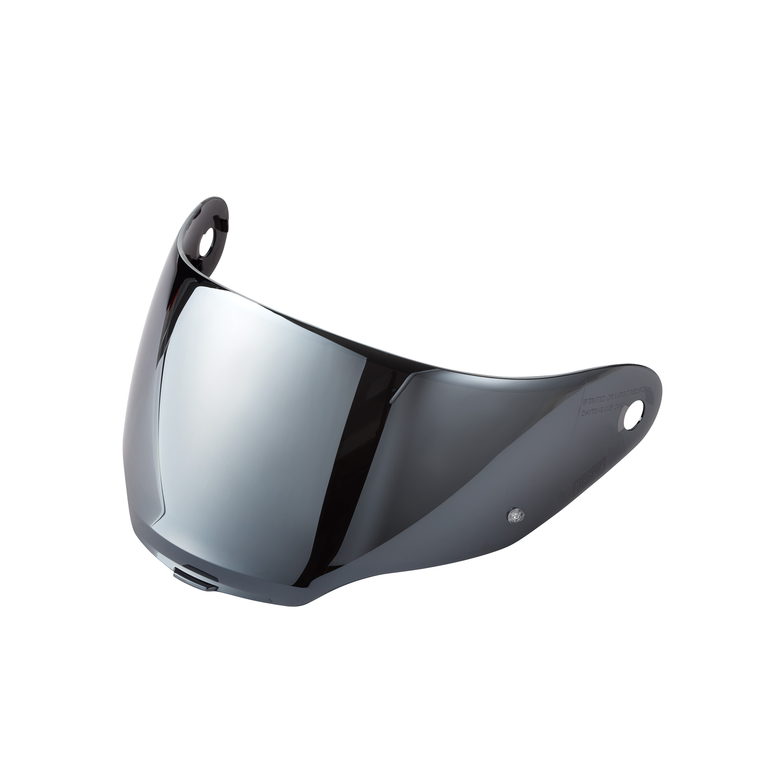 Visière casque modulable Craft Tour Pinlock préparée argent miroir