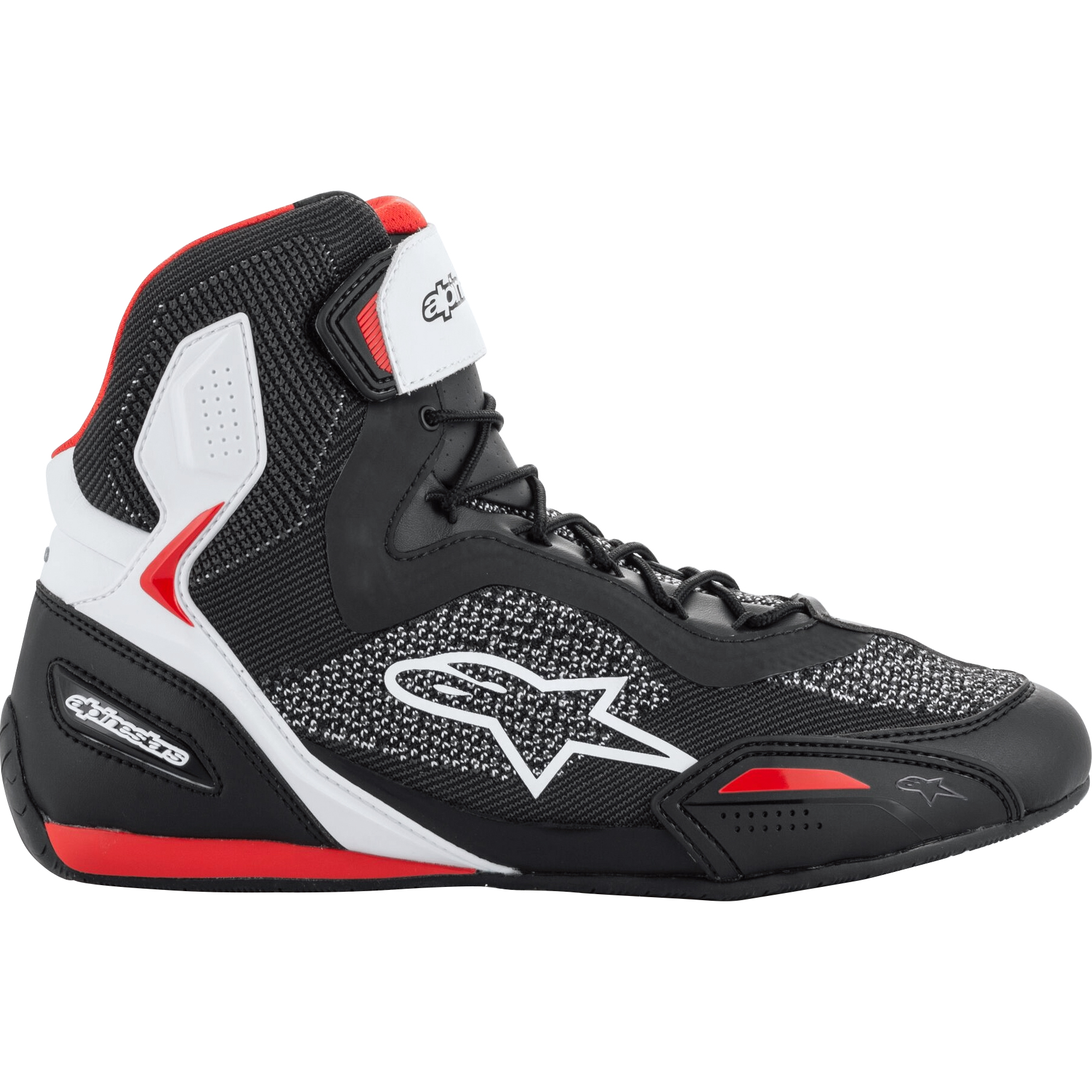 Alpinestars-Faster 3 Rideknit Schuh schwarz/weiß/rot 7,5-3005971999005805