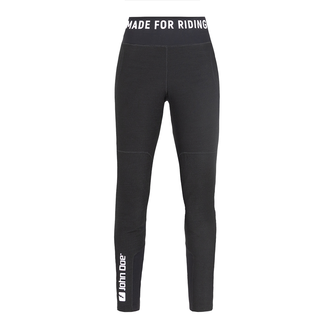 John Doe XTM Baselayer Damen Hose schwarz M - Motorradbekleidung - Motorradbekleidung Damen