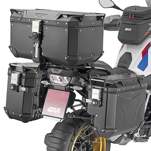 Givi-Monokey® Cam-Side Alukoffer Outback Evo S schwarz rechts 33-0000435201000001