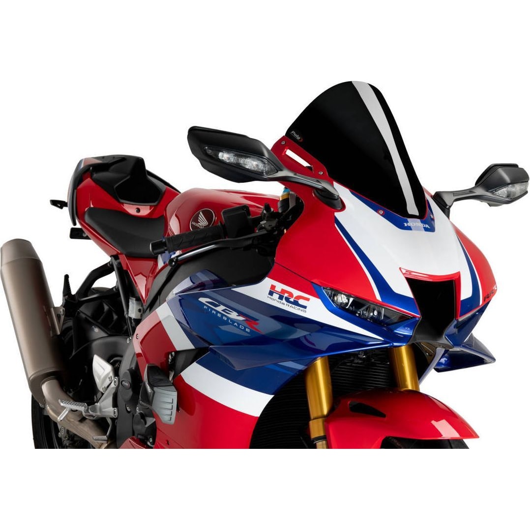Puig R-Racer Scheibe schwarz für Honda CBR 1000 RR-R 2020- - Motorradteile & Ersatzteile - Verkleidungen & Abdeckungen
