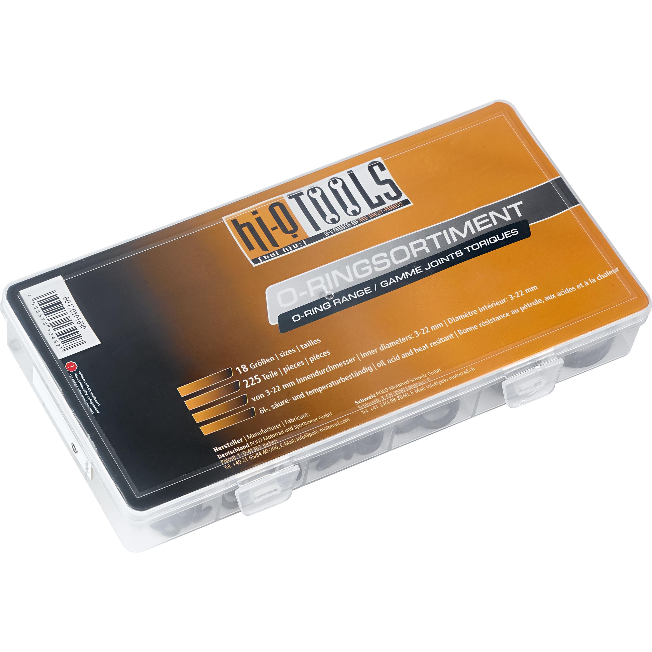 Hi-Q Tools-O-Ring Set 225-teilig-6089521