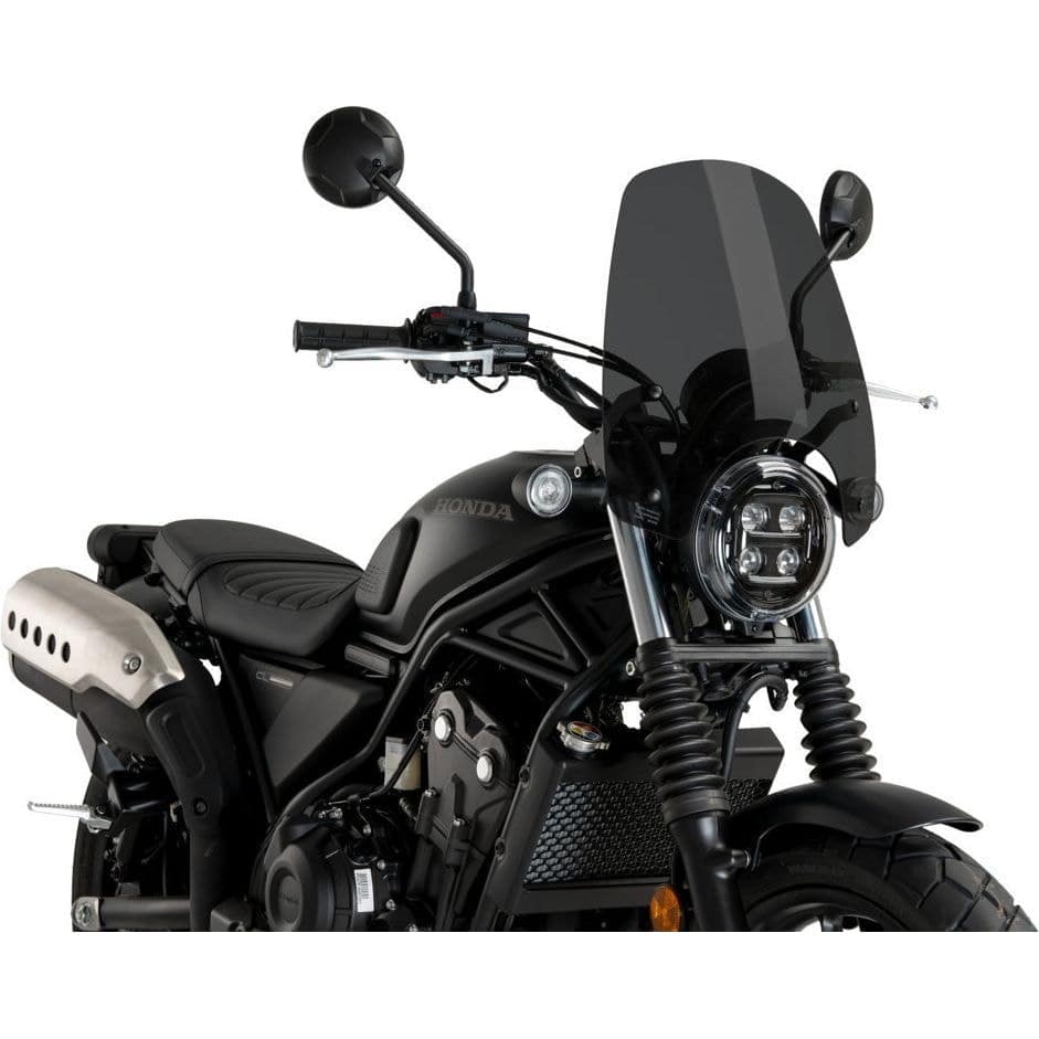 Puig Windschutzscheibe NG Touring stark getönt für Honda CL 500 - Motorradteile & Ersatzteile - Anbauteile