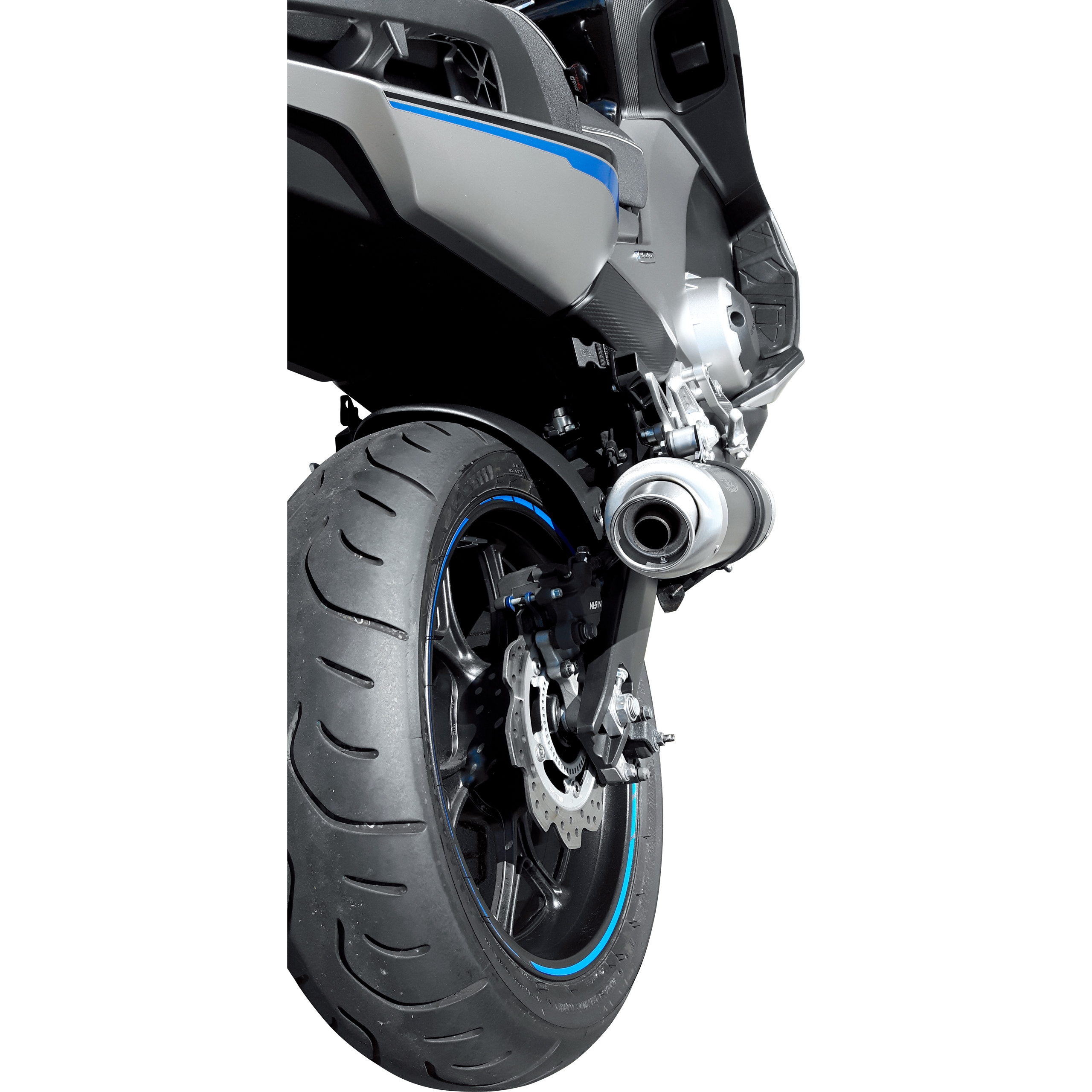 Hashiru-Auspuff ST05 rund schwarz für Honda NC 750 S/X/Integra 2016--5733081000999110