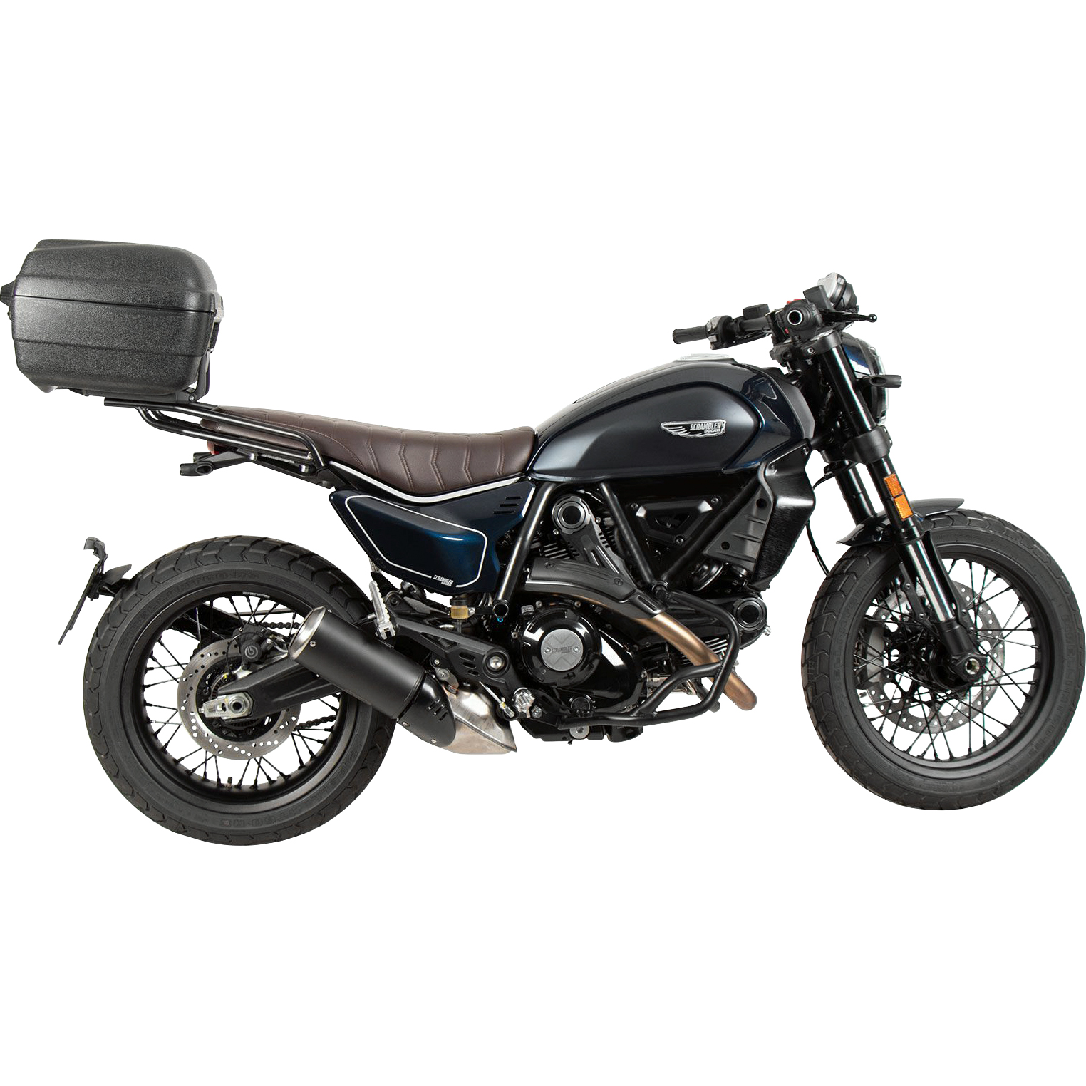Hepco & Becker Alurack Gepäckbrücke schwarz für Scrambler Nightshift/Full T - Motorradzubehör - Motorradgepäck
