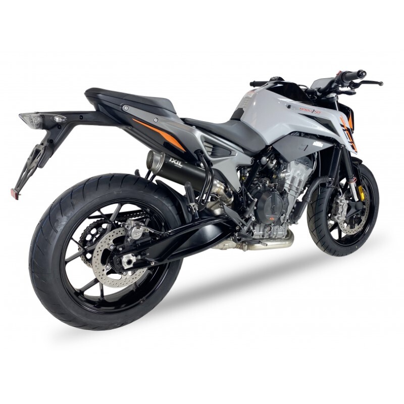IXIL Auspuff RC3B slip-on schwarz für KTM 790/890 Duke 2018-2024 - Motorradteile & Ersatzteile - Auspuff