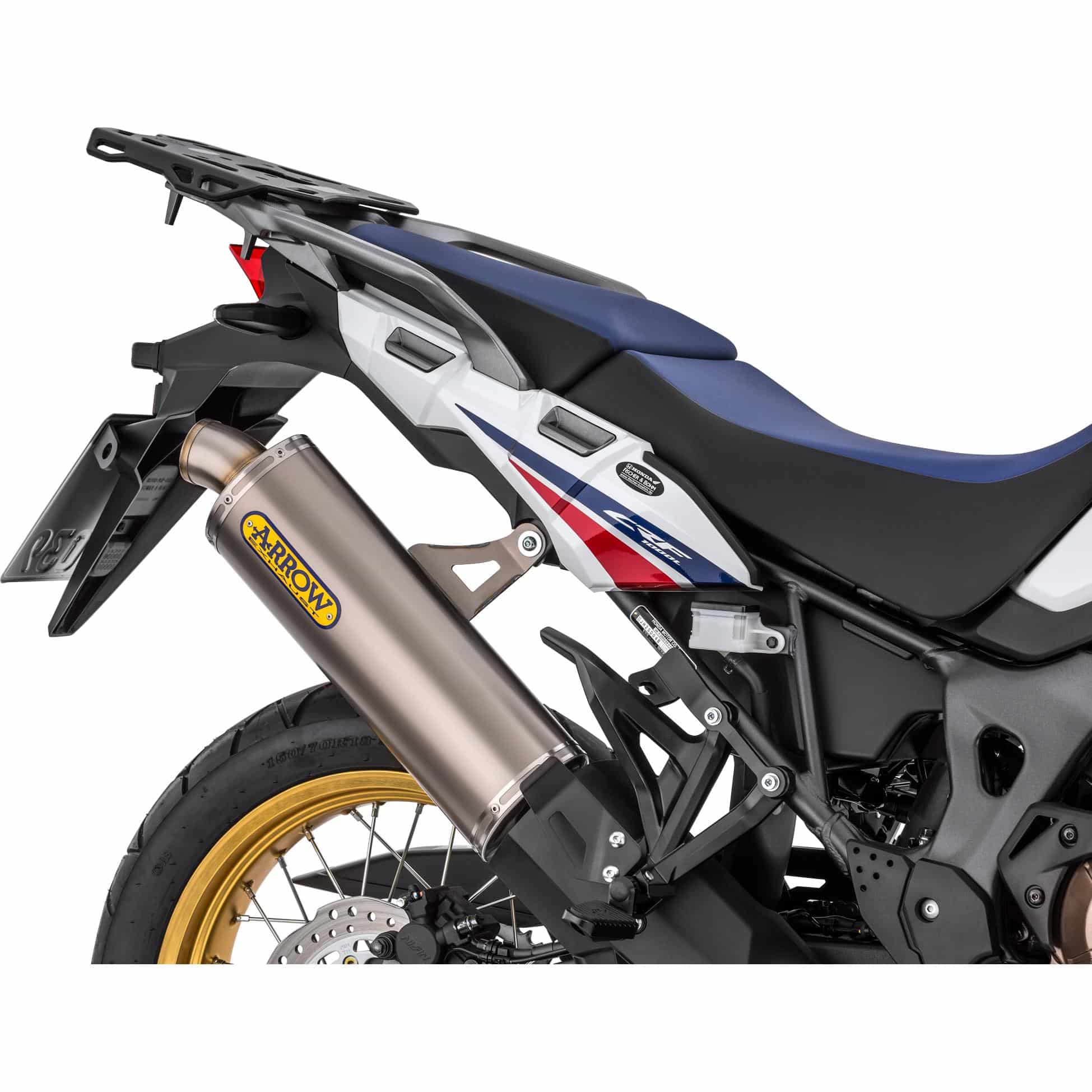 Arrow Exhaust Race-Tech Auspuff für CRF 1000 L Africa Twin Titan/Edelstahl - Motorradteile & Ersatzteile - Auspuff