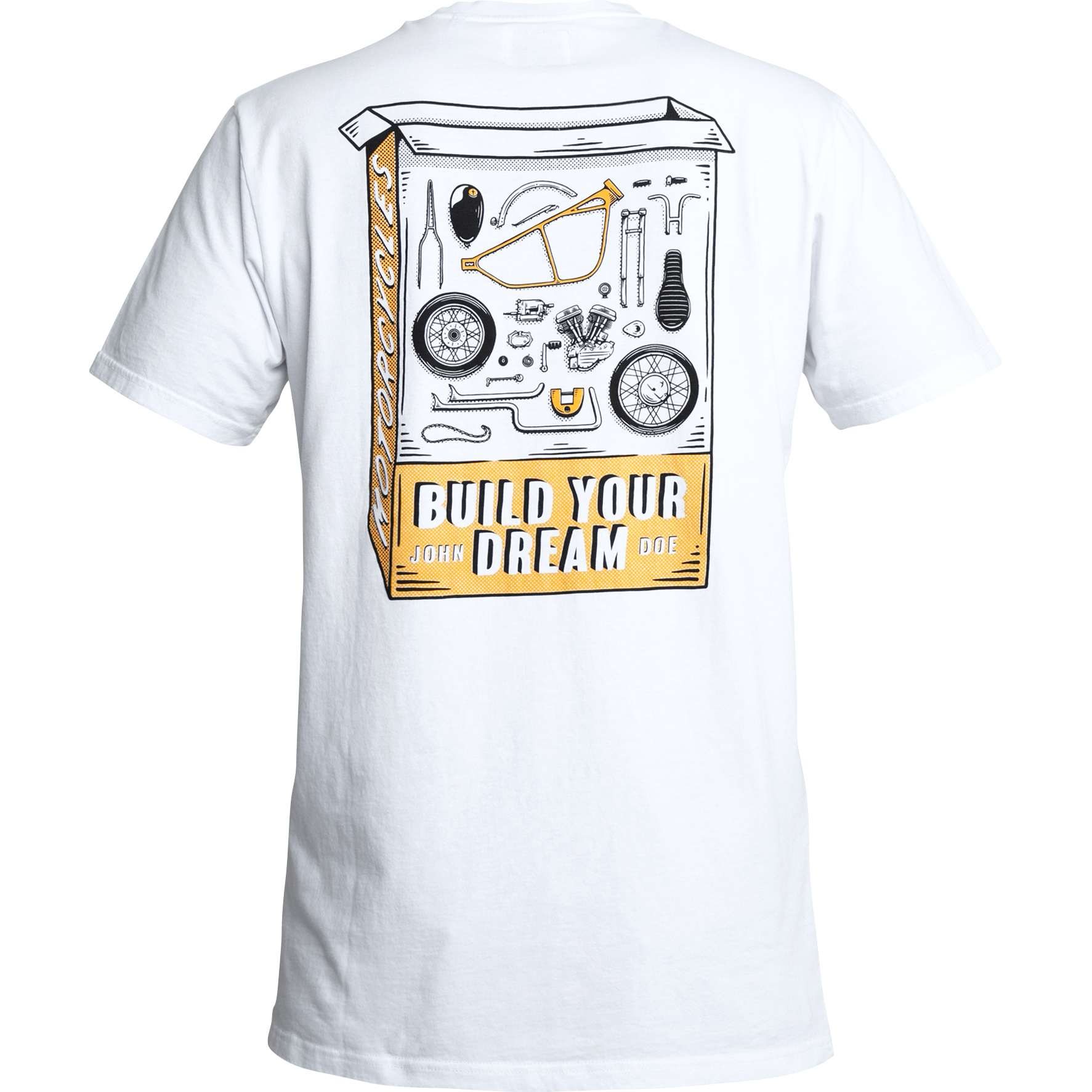John Doe-T-Shirt Byd II weiß M-8021041999004009