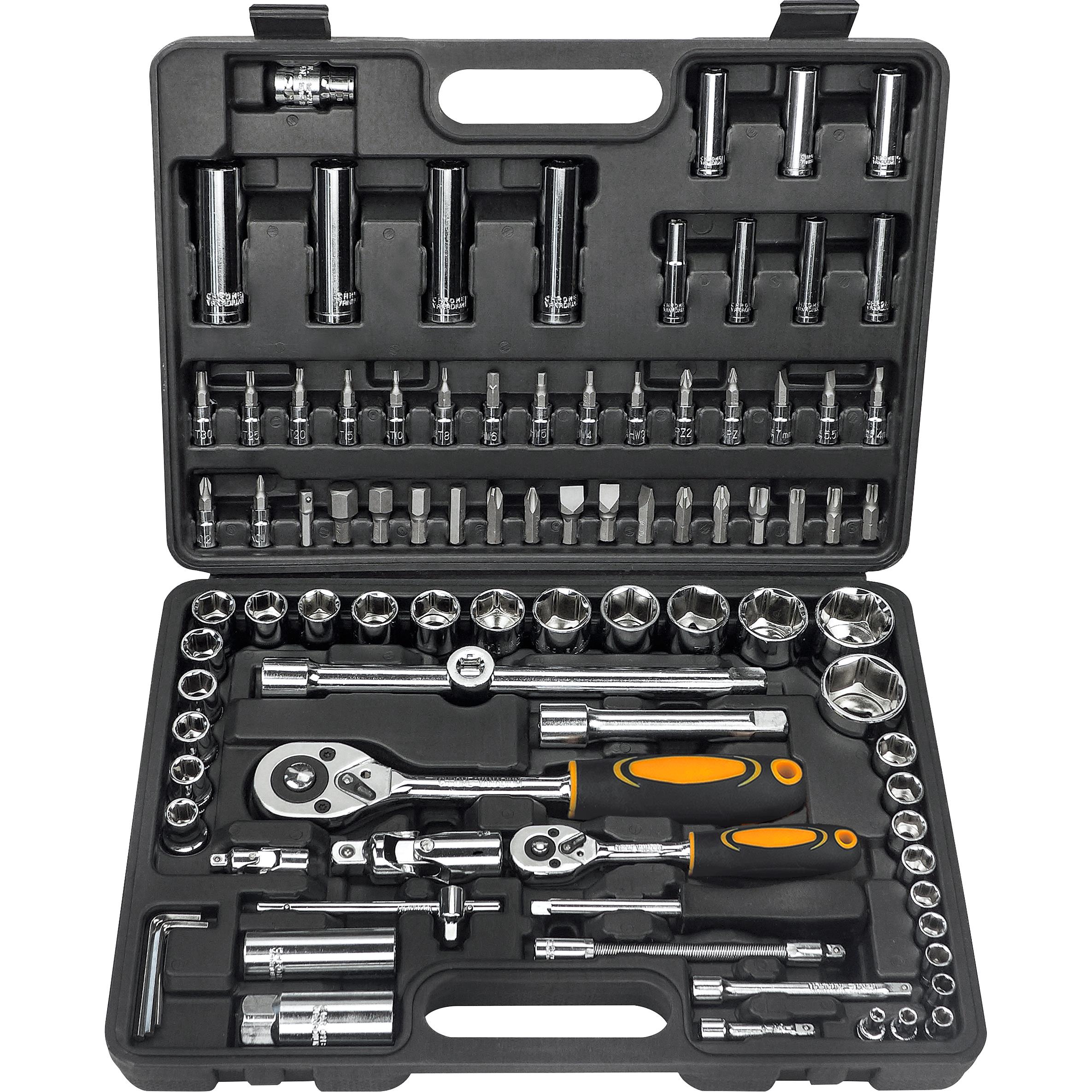 Hi-Q Tools-Steckschlüsselsatz 94-teilig "Zoll"-5697451158001422