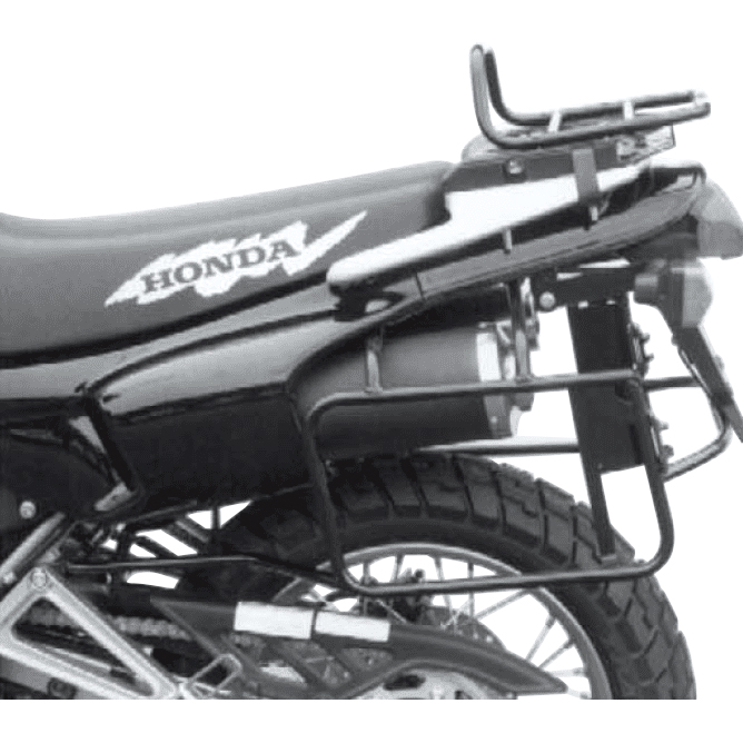 Hepco & Becker Seitenkofferträger schwarz für NX 650 Dominator 1995-2002 - Motorradzubehör - Motorradgepäck